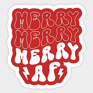 Merry Christmas Sticker